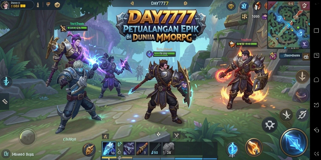 Gameplay seru di dunia MMORPG DAY777 yang memikat.