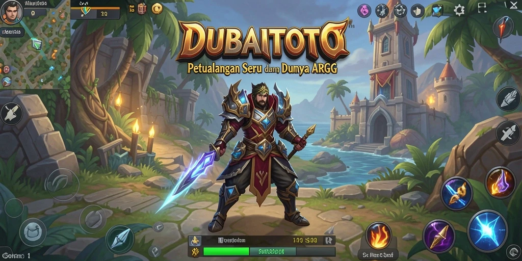 Tampilan gameplay DUBAITOTO yang menarik dan dinamis.