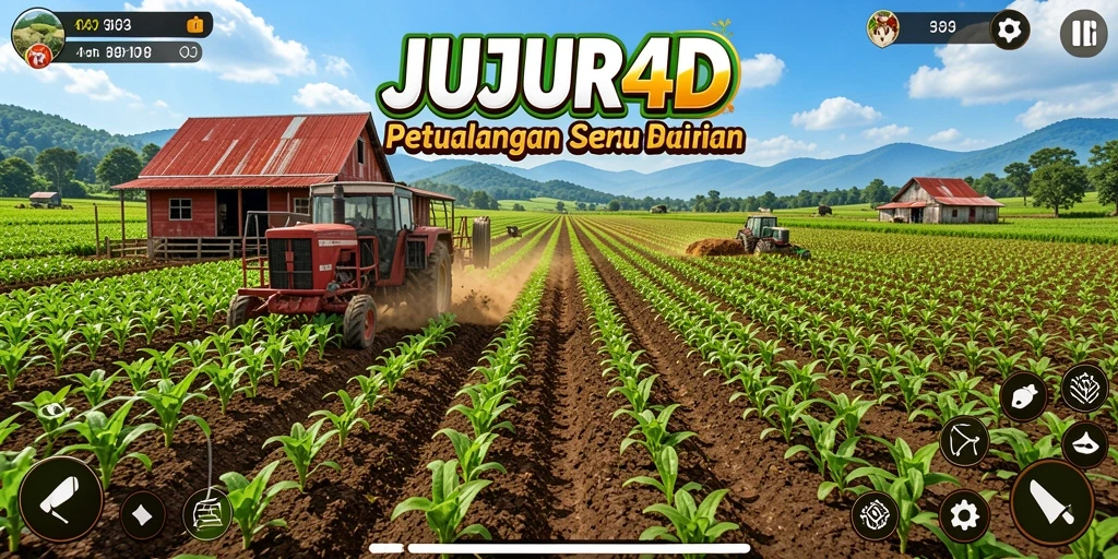 Tampilan gameplay JUJUR4D yang seru dan interaktif.