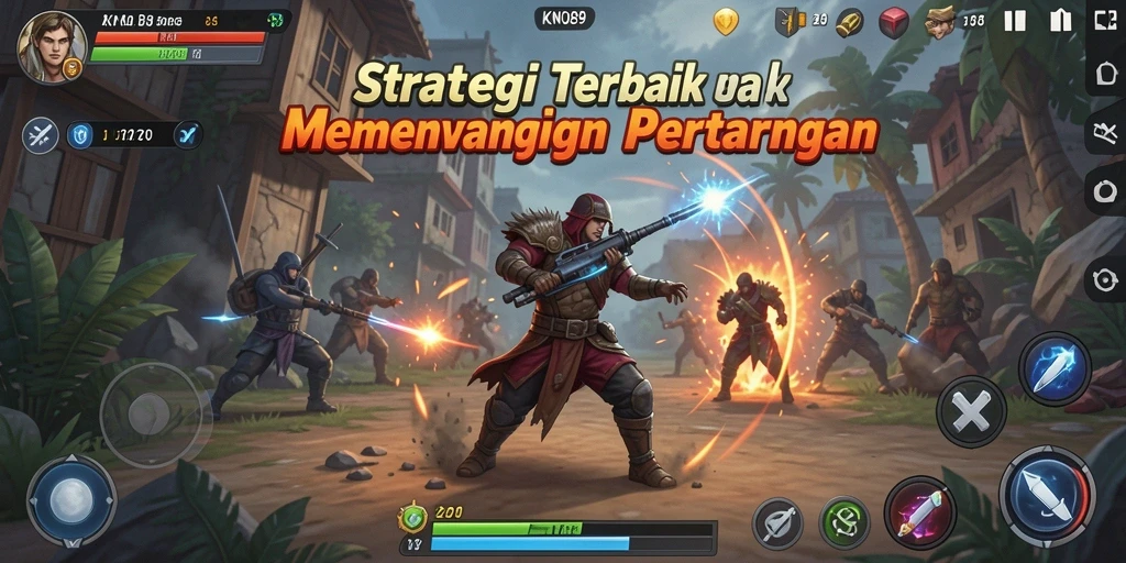 Tampilan menarik dari gameplay strategi KNO89 yang menantang.