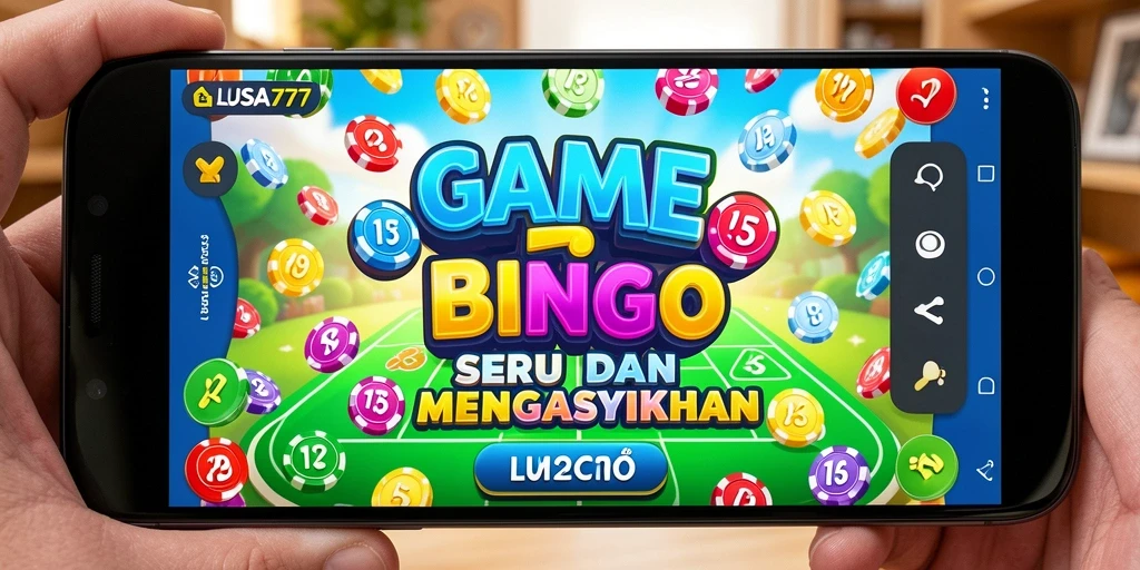 Tampilan gameplay Bingo yang menarik dan interaktif.