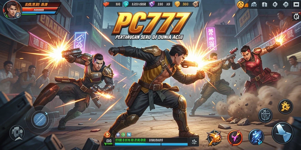 Tampilkan aksi seru dalam PC777 dengan gameplay mendebarkan.